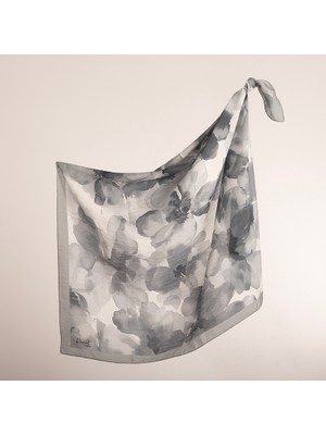 Piramit Coolness Viscon Eşarp | Sulu Boya