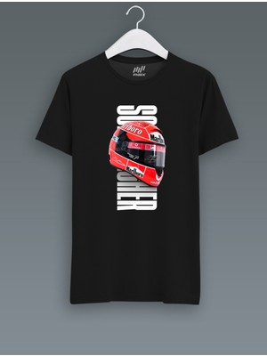 FNBX Schumacher Imzalı Kask T-Shirt