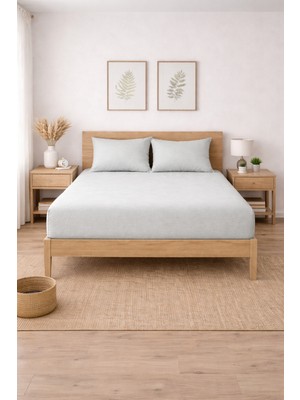 Özdilek Çift Kişilik Colourist Çarşaf - Nil