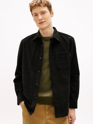 Tommy Hilfiger MW0MW40489 Corduroy Rlx Overshirt Erkek Gömlek