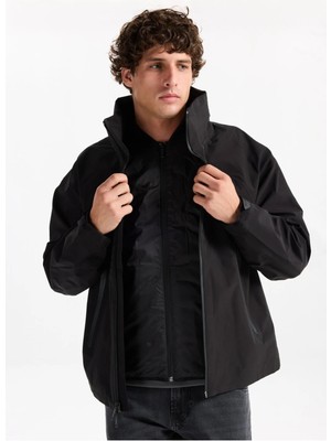 Calvin Klein LV04LD502 Ls 3ın1 Stand Collar Erkek Mont