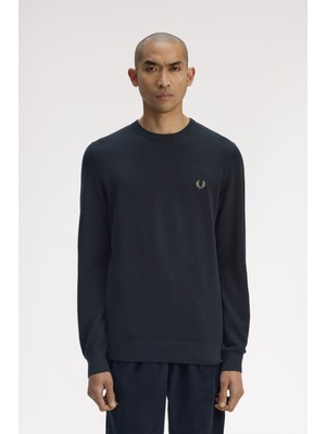 Fred Perry K1309 Pique Stitch Jumper Erkek Kazak