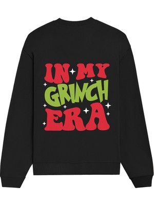 The Lucid Lab Grinch Era Oversize Sweatshirt - Siyah