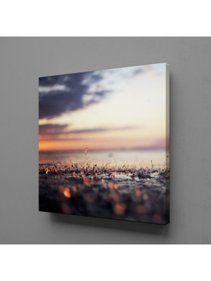 Technopa YAĞMUR DAMLALARI KANVAS TABLO - 25x25cm