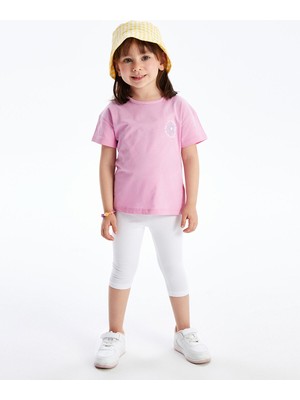 Lc Waikiki Yeni Sezon Beli Lastikli Kız Çocuk Basic Tayt