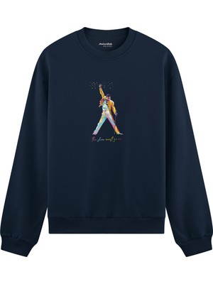 The Lucid Lab Formula 1 Teams Oversize Sweatshirt - Lacivert