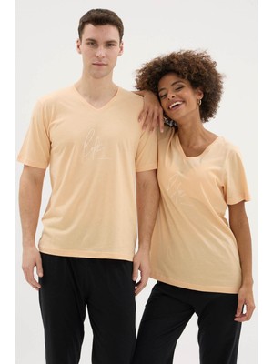 Kly Sevgililer Günü Valentine's Day Yeni Sezon Konsept Kadın Erkek 2 Li Pijama Takımı Çiftlere Özel