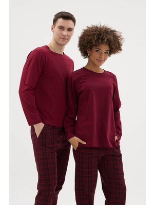 Kly Sevgililer Günü Valentine's Day Yeni Sezon Konsept Kadın Erkek 2 Li Pijama Takımı Çiftlere Özel