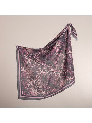 Piramit Coolness Viscon Eşarp | Kır Çiçeği