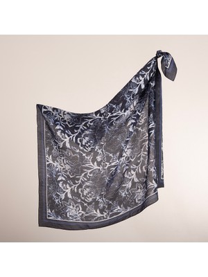 Piramit Coolness Viscon Eşarp | Kır Çiçeği