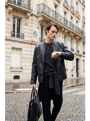 DeFacto Su İtici Slim Fit Mont D8525AX26SP