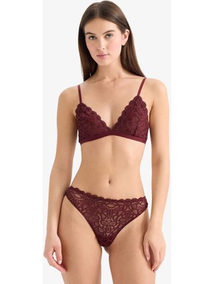 DeFacto Simli Dantel Brazilian Külot G2382AX25WN