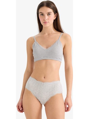 DeFacto Dantel Detaylı Hipster Külot F6143AX25WN