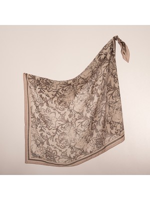 Piramit Coolness Viscon Eşarp | Kır Çiçeği