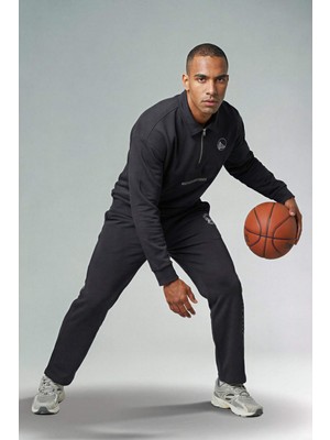 DeFacto NBA Golden State Warriors Relax Fit Skuba Dalgıç Kumaş Jogger F6994AX26SP