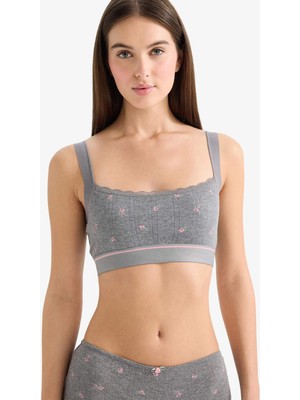 DeFacto Dantel Detaylı Kapsız Pedsiz Balensiz Bralet G6403AX26SP