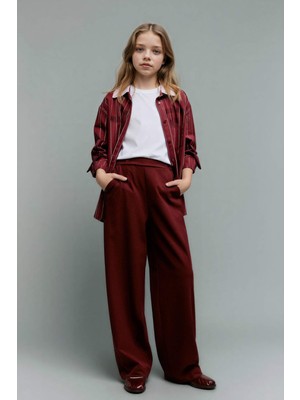 DeFacto Wide Leg Geniş Paça Pantolon Kız Çocuk G9114A826SP