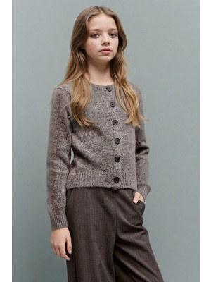 DeFacto Düğmeli Triko Hırka Kız Çocuk G5453A825WN