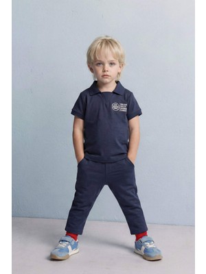 DeFacto 2'li Takım Baskılı Tişört Alt Erkek Bebek G6688A526SM