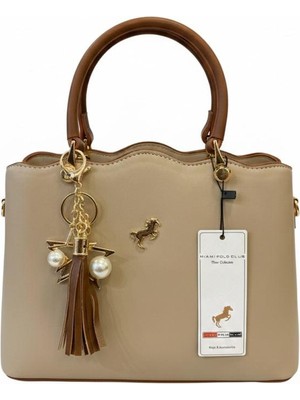 Miami Polo Iki Bölmeli El Kol Çanta