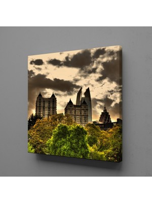 Technopa GÖKYÜZÜ AĞAÇ KANVAS TABLO - 30x30cm