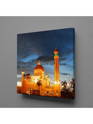 Technopa IŞIKLI CAMİ KANVAS TABLO - 30x30cm