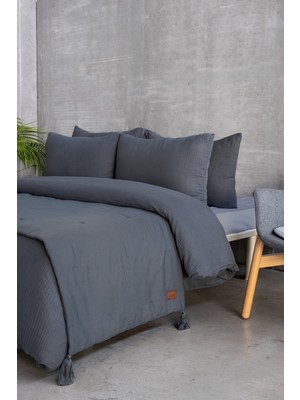 Barine Smooth Yatak Runnerı Lacivert