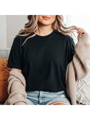 herkesemoda Düz Basic T-Shirt