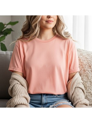herkesemoda Düz Basic T-Shirt