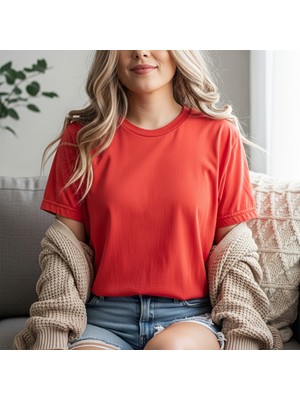 herkesemoda Düz Basic T-Shirt