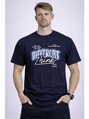 herkesemoda Diffrent Detaylı Basic T-Shirt