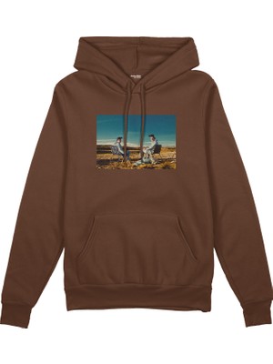 The Lucid Lab Breaking Bad Oversize Hoodie - Kahverengi