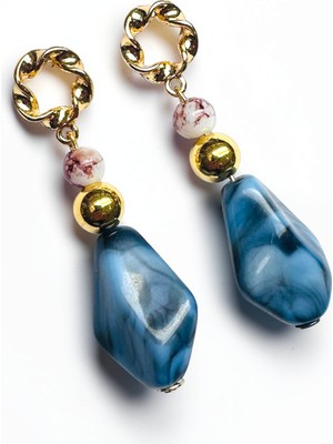 Tasarım El Yapımı Akrilik Küpe