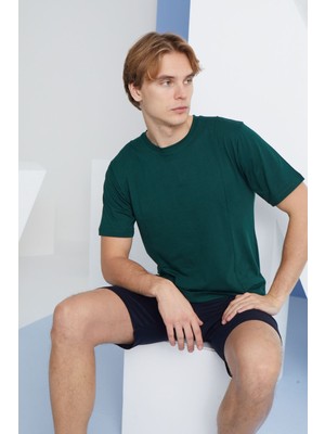 Kly Erkek Midi Yaka Şortlu Takım Modern Tasarım 2012