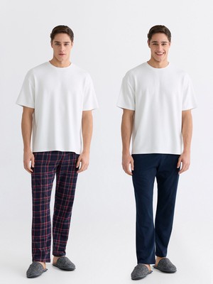 Lc Waikiki Yeni Sezon Standart Kalıp Erkek Pijama Alt 2'li