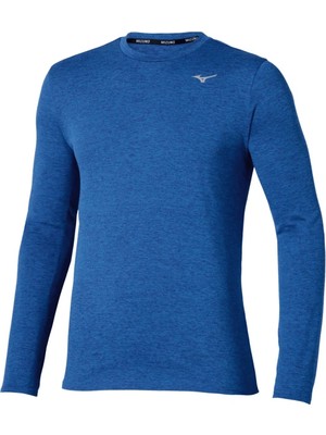 Mizuno Core Impulse Erkek Uzun Kollu Tişört Mavi