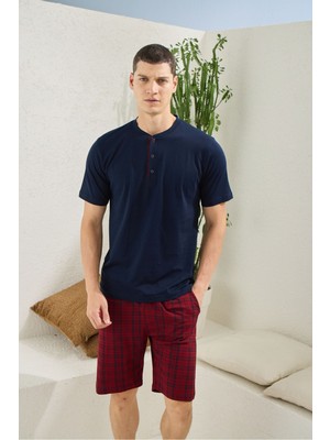 Kly Erkek Midi Yaka Şortlu Takım Modern Tasarım 2012