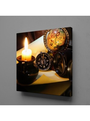 Technopa MUM IŞIĞINDAKİ YAZI KANVAS TABLO - 150x150cm
