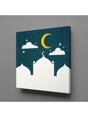 Technopa CAMİ AY KANVAS TABLO - 150x150cm