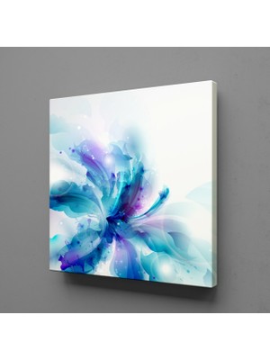 Technopa RENKLİ ÇİÇEK KANVAS TABLO - 25x25cm
