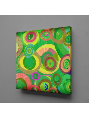 Technopa RENGARENK KANVAS TABLO - 40x40cm