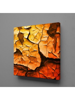 Technopa KIRMIZI KANVAS TABLO - 130x130cm