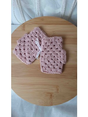 Lal Dizayn El Yapımı Kışlık Örgü Kadın Eldıven