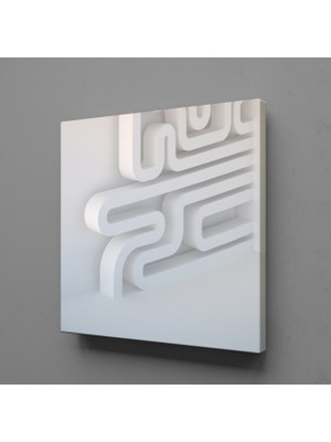 Technopa DESEN KANVAS TABLO - 25x25cm