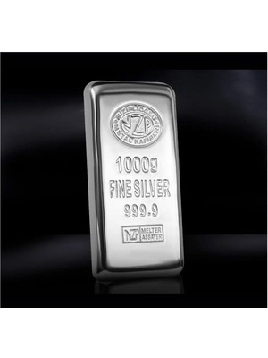 By Devli 1000 Gram Kulçe Gümüş 999,9