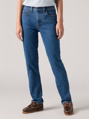 Levi's 724 High Rise Straight Tk Mosey Mıd Stone Kadın Mavi Jean Pantolon A7744-0014