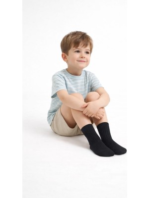 Gigi Giyim Fitilli Erkek Çocuk Soket Çorap