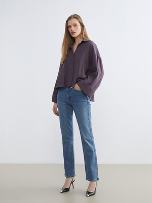 Lc Waikiki Yeni Sezon Straight Fit Kadın Jean Pantolon