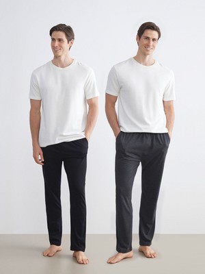 Lc Waikiki Yeni Sezon Standart Kalıp Erkek Pijama Alt 2'li