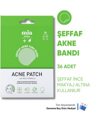 Mia Klinika Şeffaf Sivilceakne Yara Bandı - 36 Adet